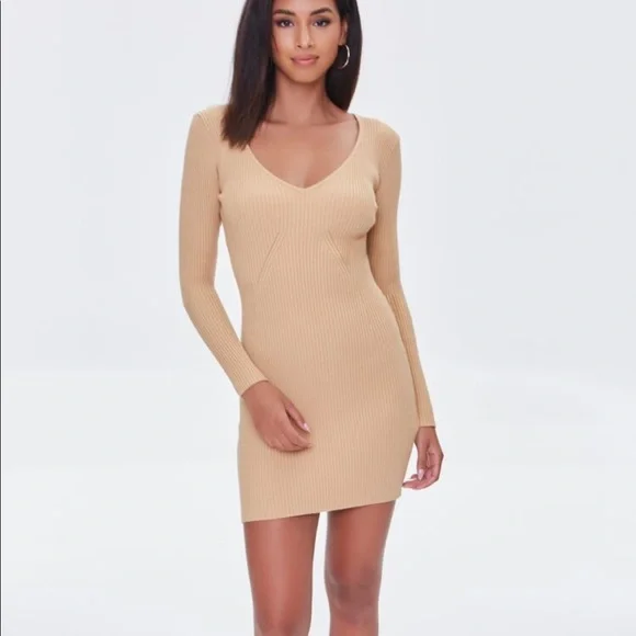 Forever 21 | Dresses | Brand New With Tags Forever 2 Ribbed Knit Mini Dress  | Poshmark
